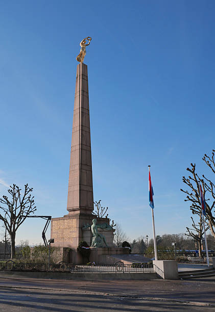 istock Monument of Remembrance on Constitution Square in Luxembourg 2202944129