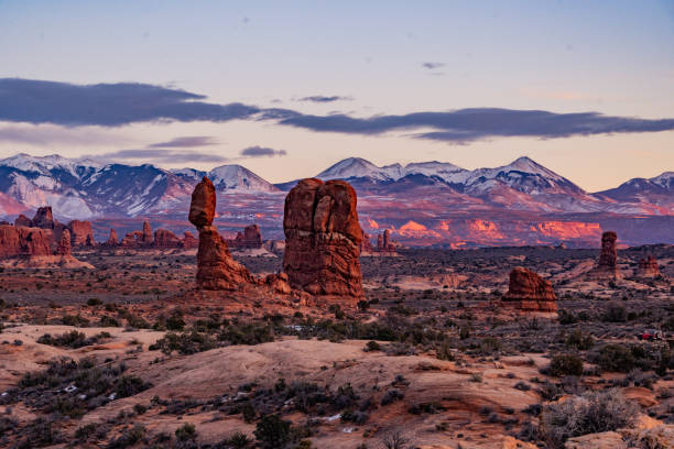 istock Balance Rock in arches national park 2202948305