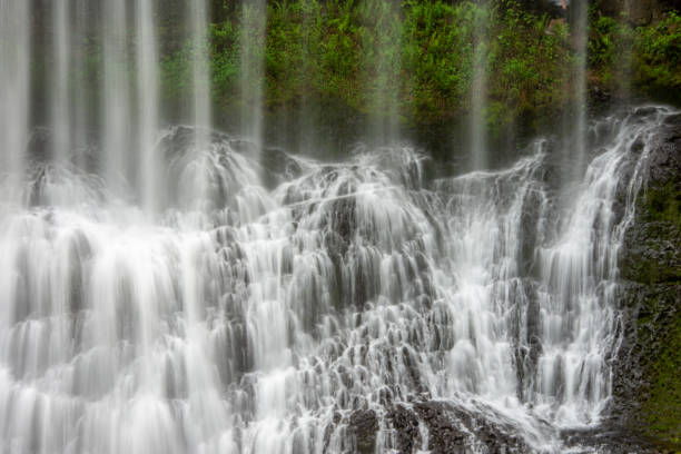 One of the several beautiful waterfalls at Silver Falls State Park on Oregon.