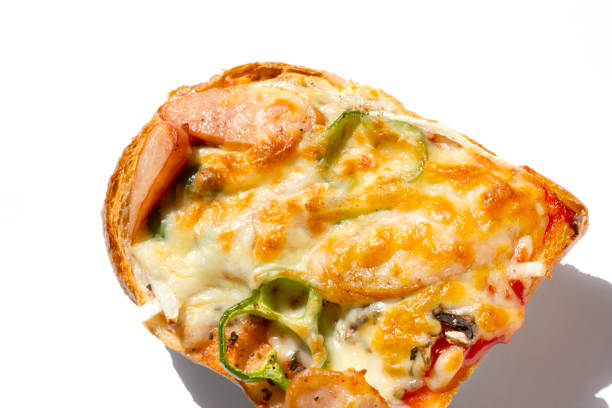 Pizza toast originating from Japan