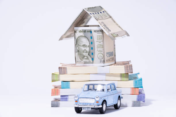 istock Indian currency notes stock photo 2202973006