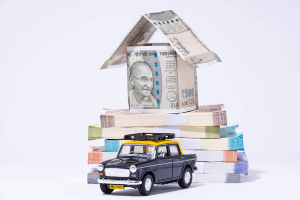 istock Indian currency notes stock photo 2202973035