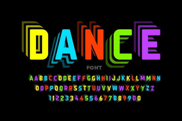 Vibrating Letters 560+ Vibrating Font Stock Illustrations, Royalty-Free Vector Graphics ...