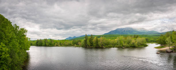 istock River Overlook at Maine North Woods 2202979426