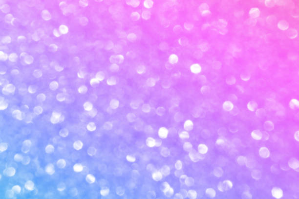 istock Blue purple pink bokeh background. 2202981373