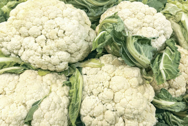 istock Cauliflower on the store counter 2202985767