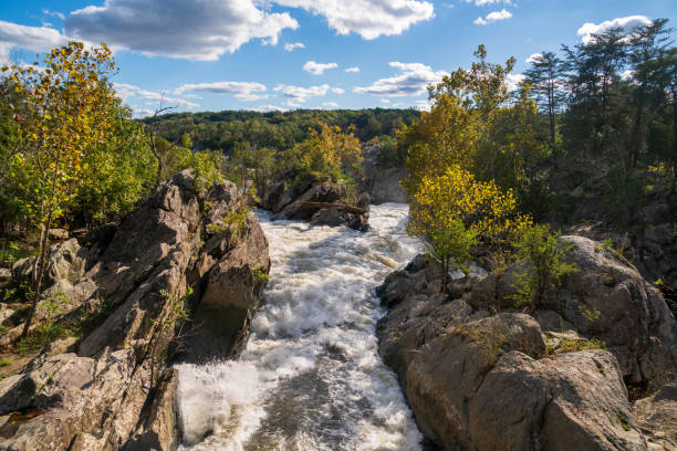 Great Falls Park along the Potomac River