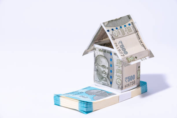 istock Indian currency notes stock photo 2202989250