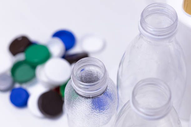 collection of plastic for recycling at home. Collection of secondary raw materials by an individual