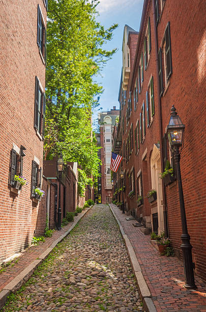 istock Acorn Street in Boston, Massachusetts 2202994342