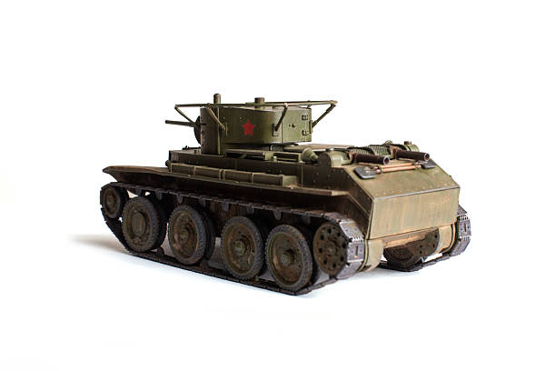 istock Scale model of old vehicle 2202994949