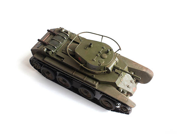 istock Scale model of old vehicle 2202995043