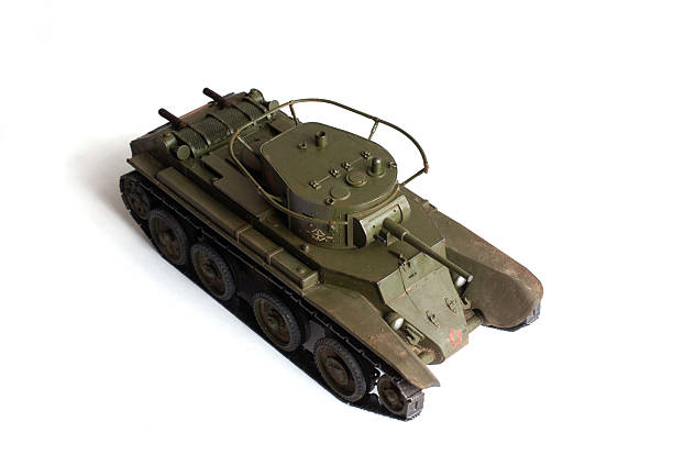 istock Scale model of old vehicle 2202995065