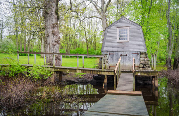 istock Barn at Minute Man National Historical Park in Massachusetts 2202995444