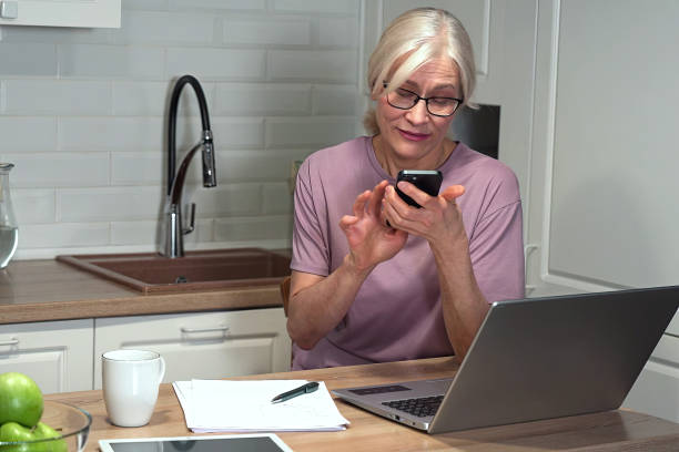 istock Woman advising client by phone from home 2203000108