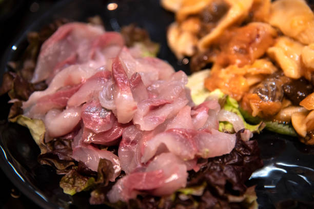 istock yellowtail sashimi on the dish 2203005006