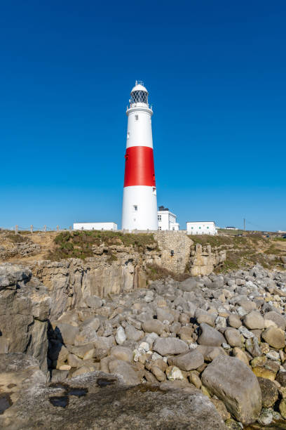 istock Rocky coastline at Portland Bill Lighthouse 2203013090