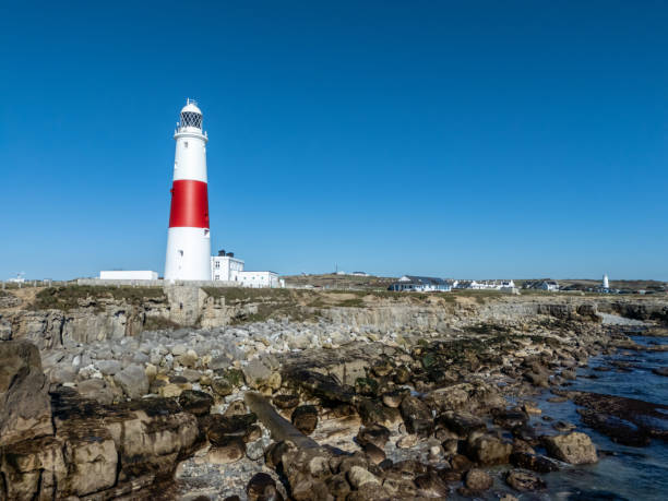 istock Rocky coastline at Portland Bill Lighthouse 2203013110