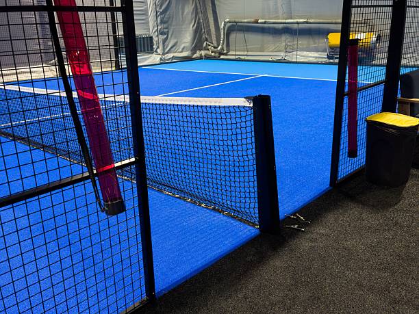 istock an indoor paddle tennis court 2203015884