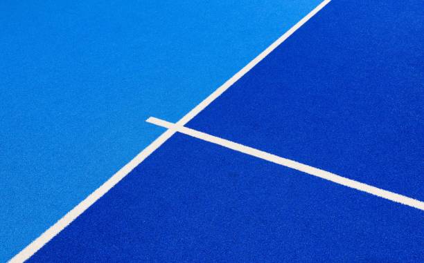 istock blue paddle tennis artificial grass court 2203015988
