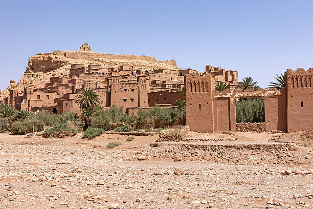 istock Ait Benhaddou, famous clay city.  Morocco. 2203019503