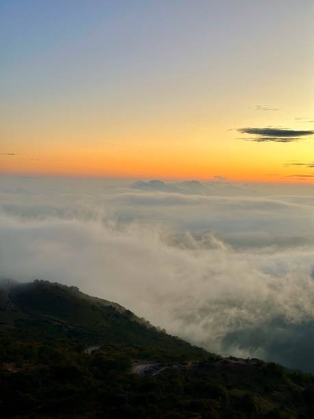 istock Sea of clouds 2203021196