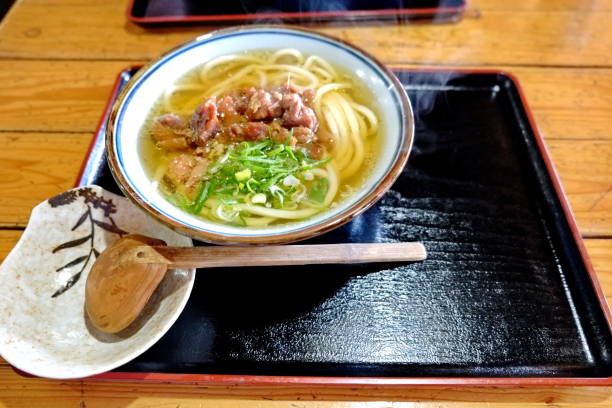 istock Traditional Japanese Udon with Tender Braised Meat 2203032049