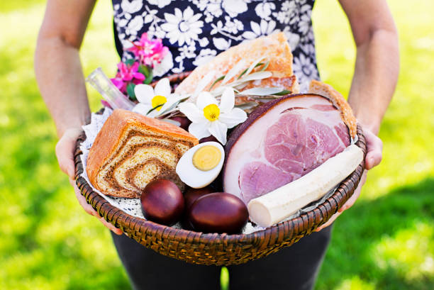Easter food basket