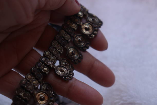 istock golden ethnic antique necklace 2203046793