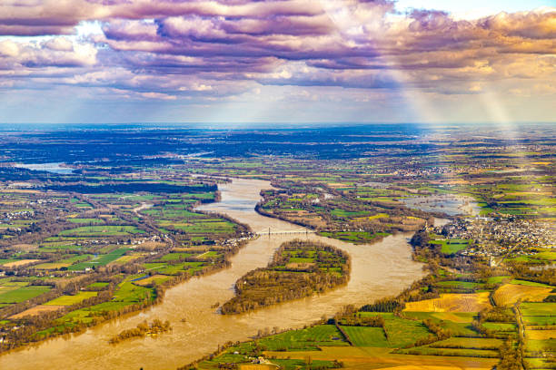 istock Loire river between Angers and Nantes close to Ancennis 2203047106