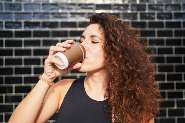 istock Woman enjoying a coffee break 2203054112