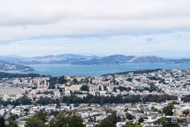 istock San Francisco cityscape and bay view. 2203054673