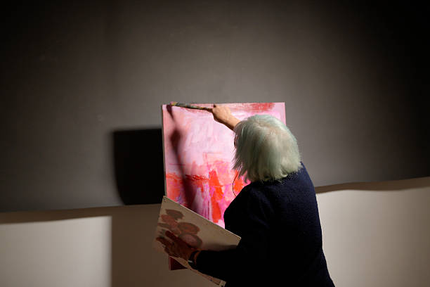 istock back painted major artist painted a painting 2203063333