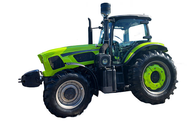 istock Farm tractor isolation on white background. Agricultural machinery. 2203063758