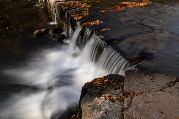 istock long exposure shot of waterfall 2203077049