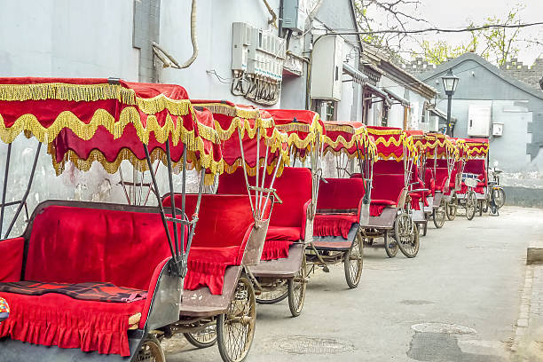 istock Asian rickshaws in Beijing, China 2203083159
