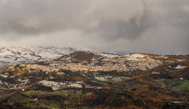 istock Agnone, Isernia, Molise. Winter landscape 2024 2203088117