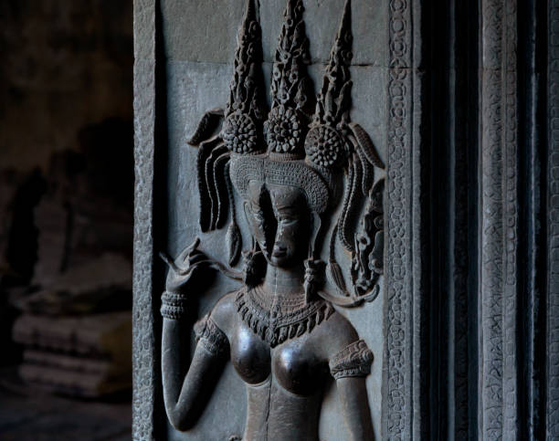 Angkor Wat is a temple complex in Cambodia originally constructed as a Hindu temple dedicated to the god Vishnu for the Khmer Empire by King Suryavarman II during the 12th century. The Guinness World Records considers it as the largest religious structure in the world.