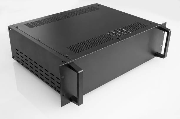 istock Sturdy 19 rack mount chassis organizes computer and electronic equipment 2203092101