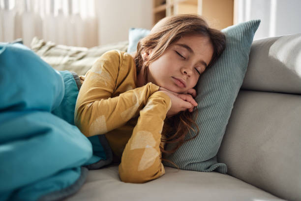 istock Beautiful girl sleeping 2203099440