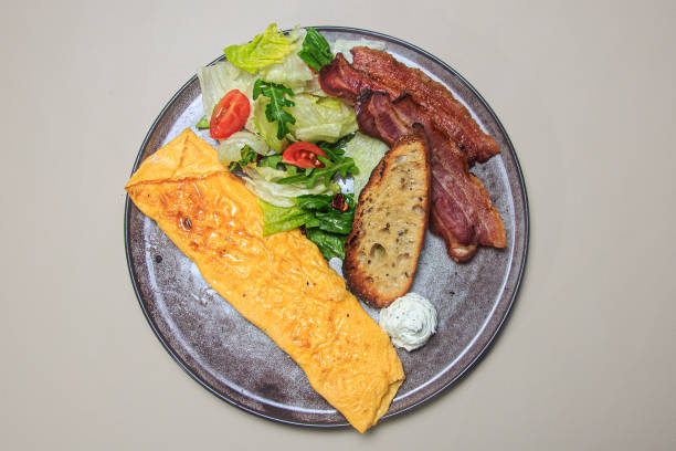 well-balanced and visually appealing breakfast or brunch dish, with a variety of textures and flavors that would likely make for a satisfying and delicious meal.