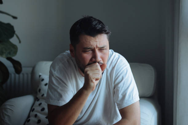 istock I'll have to get something for this cough 2203106511