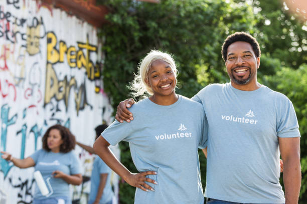 istock Multiracial Volunteers Smiling, Community Outreach 2203108630