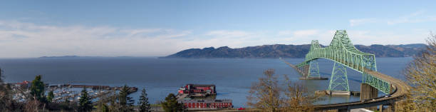 istock Astoria Oregon Columbia River Bridge Panoramic 2203123218