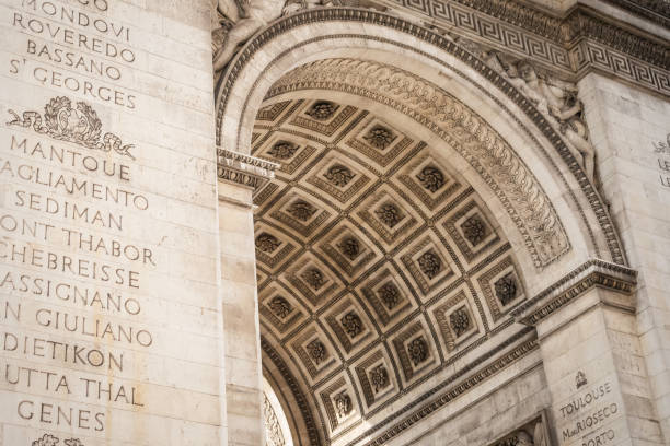 Under the arches of the Arc de Triomphe in Paris - 4 - Paris, France