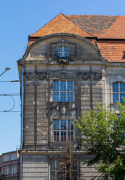 istock beautiful ancient urban building in sunny day 2203127551