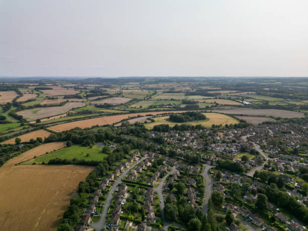 istock Alton fields Aerial shot Uk 2203132436