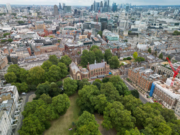 istock Over Lincoln Inn Fields Holborn London UK 2203132501