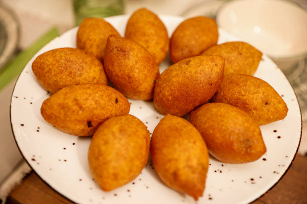 istock Kibbeh is a popular dish in Middle Eastern cuisine (Turkish name; icli kofte) stock photo 2203134882