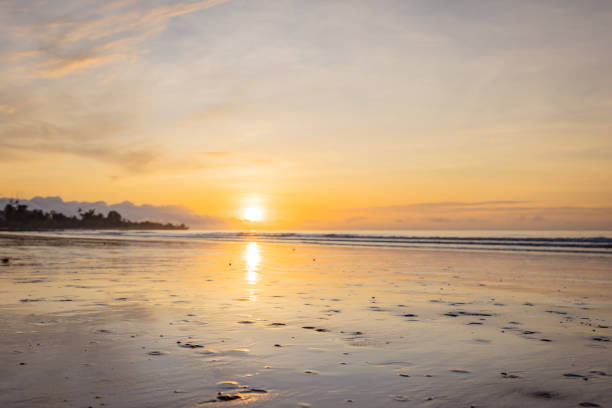 Beach Scene at Sunset-Hilton Head, South Carolina